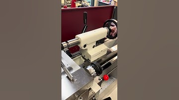 Power tapping on a lathe