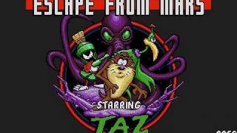 Genesis - Taz in Escape from Mars Intro