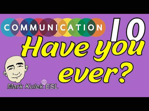 Have You Ever? - experiences (past participle) | Learn English - Mark Kulek ESL