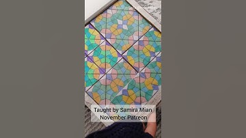 Sixfold Ottoman Screen Pattern in Mihrimah Sultan Mosque taught by Samira Mian in November