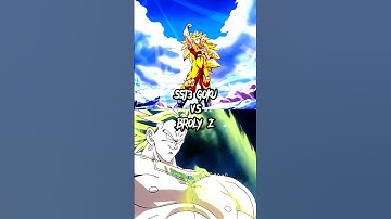 ssj3 Goku vs Broly #anime #dbz #vs