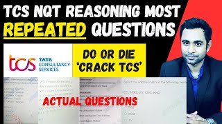 TCS NQT Reasoning Most Repeated Question | TCS NQT 2024 | TCS PYQ's | Brahmastra Series