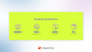How To Add Background, Icon, Count Up, Text Section To Your Zegashop Website With - Block 11