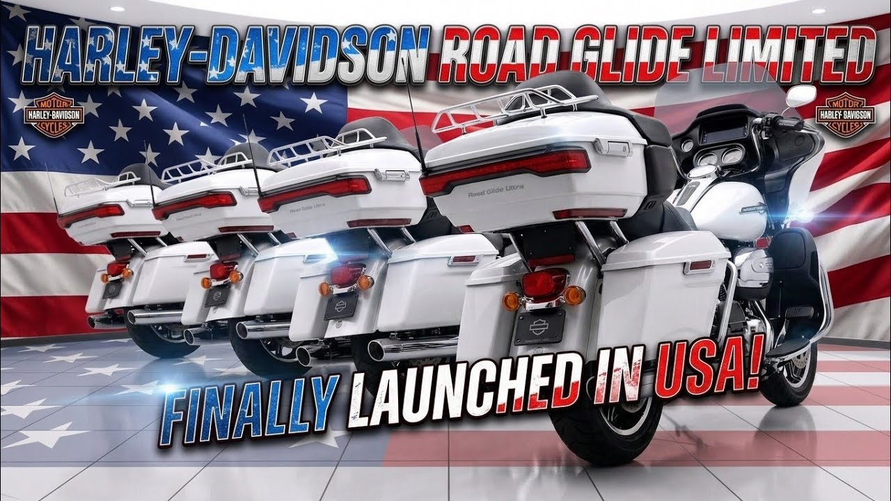 2027 Harley-Davidson Road Glide Finally Launched in USA | - YouTube