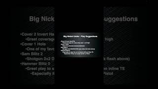 EA CFB 26 - GREAT PLAYS in Big Nickel Under