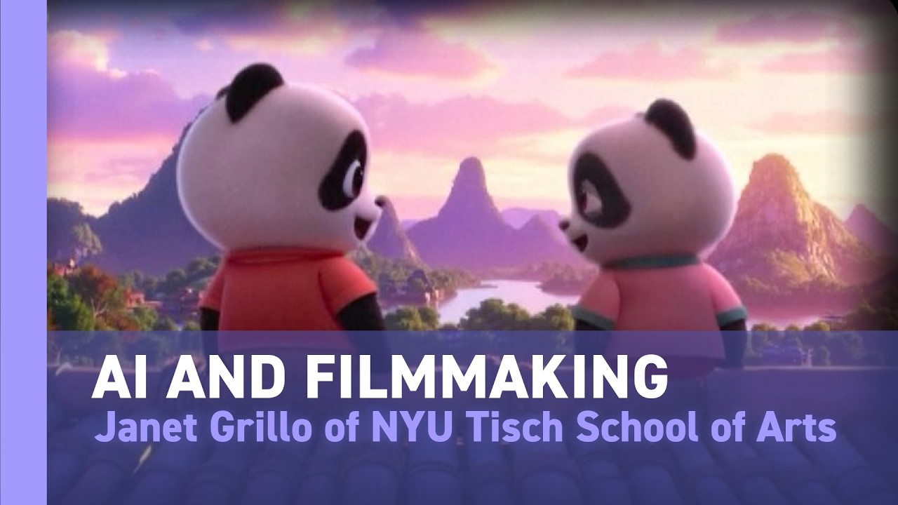 AI and filmmaking | Janet Grillo of NYU Tisch School of the Arts