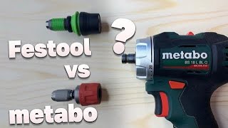 Патрон Festool на Metabo - разница с родным патроном