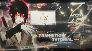 Transitions Like Villain | After Effects Amv Edit Tutorial