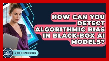 How Can You Detect Algorithmic Bias In Black-box AI Models? - AI and Technology Law