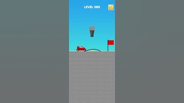 Draw Bridge puzzle level 565 #shortvideo #gaming #games #game #gameplay #bridge #drawing #shorts