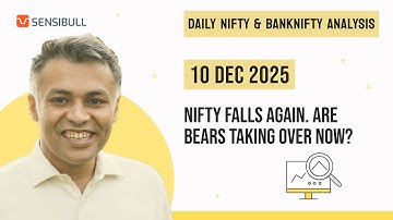NIFTY & BANK NIFTY Analysis for Tomorrow | Stock Market Outlook | 10 December 2025, Wednesday