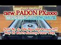 Review only padon px2000 power amplifier 2kw per channel share poweramplifier padon new