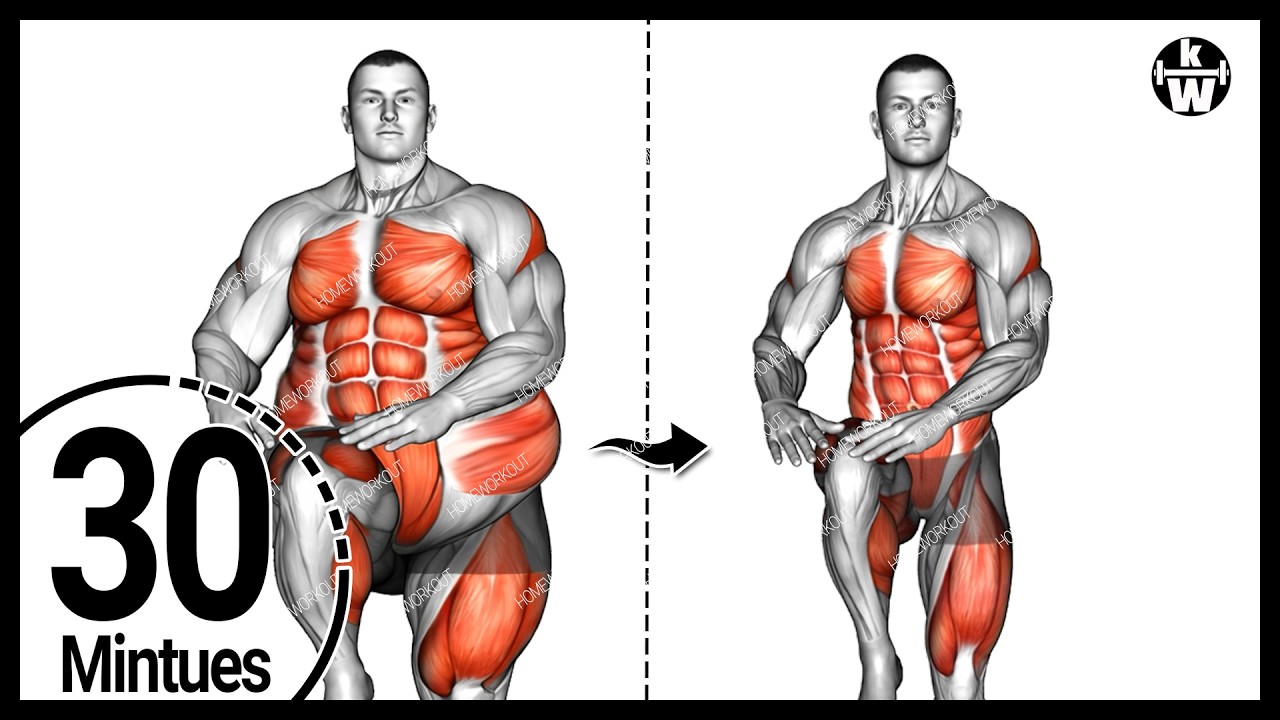 30 минут! Сжигание жира в положении стоя ➜ Жир действительно тает невероятно быстро.