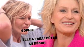 Sophie Davant Frôle Laccident Pendant Les Répéions De Danse Avec Les Stars