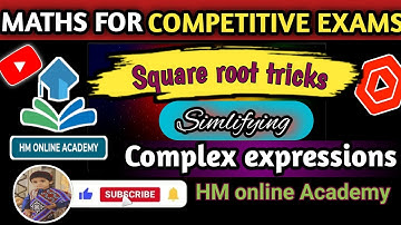 Square Root Shortcuts|Simplify Complex Roots|Master Complex Numbers|simplifying square roots|complex