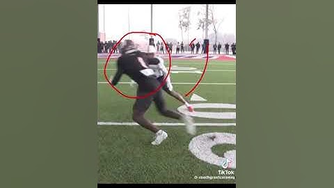 How to run a dig route correctly vs inside shade coverage