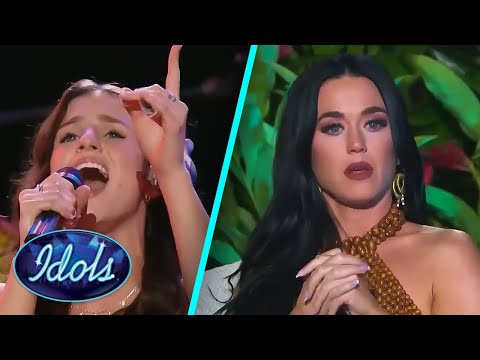 Katy Perry In TEARS After Winner Abi Carter S Performance