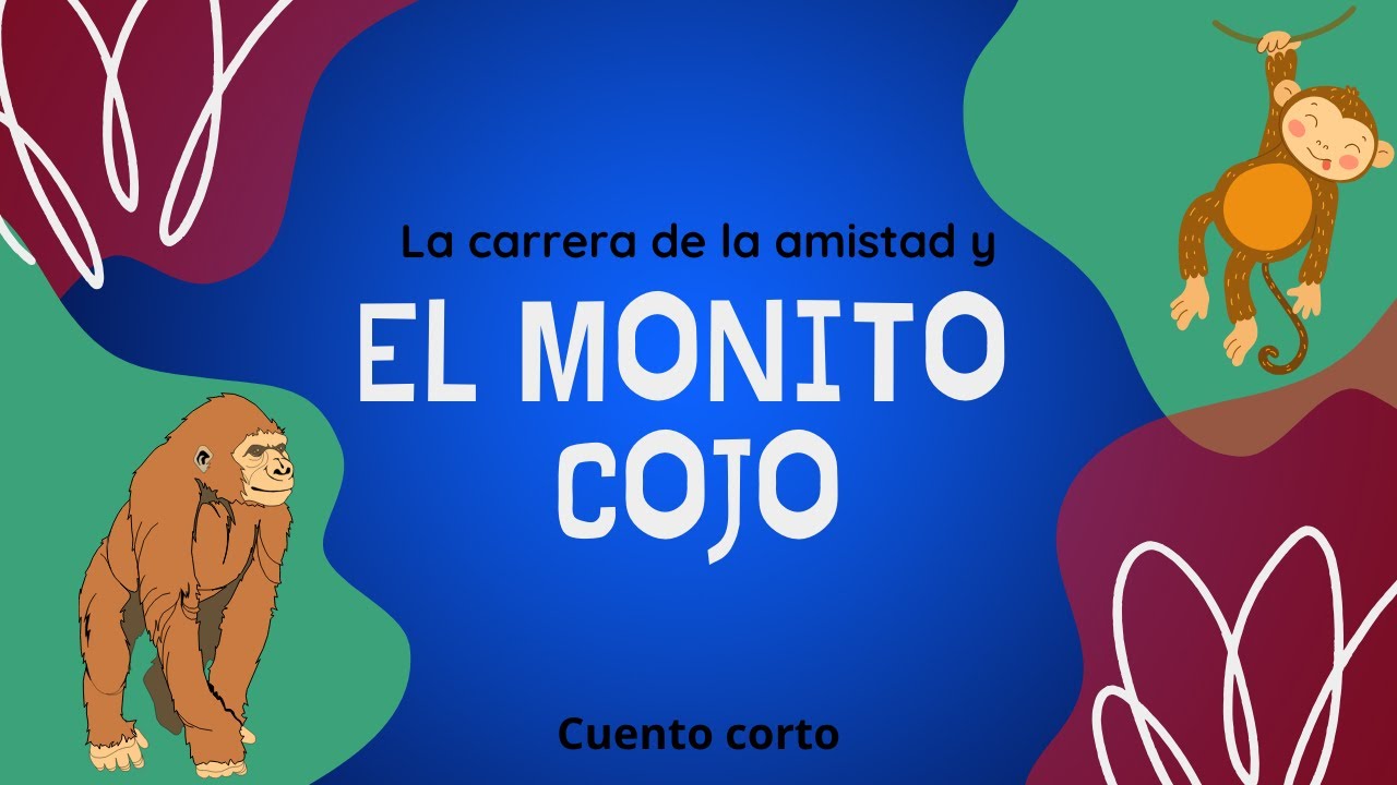 El Monito Cojo y la Carrera de la Amistad || Cuento Corto Para niños
