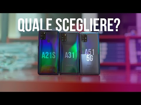 Samsung Galaxy A51 5G  A31  A21s  ecco le differenze e quale comprare   Recensione