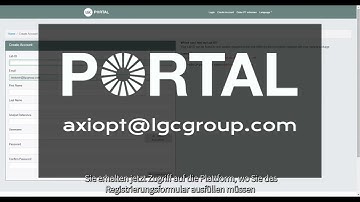 LGC AXIO PT - PORTAL Educational Series - First Time Users