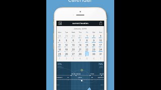 Fishing Calendar App Preview screenshot 2