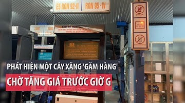 Phát hiện cây xăng 