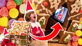 TV IN AN ELF ON THE SHELF GINGERBREAD HOUSE by That Dad Blog 180,147 views 3 years ago 42 seconds