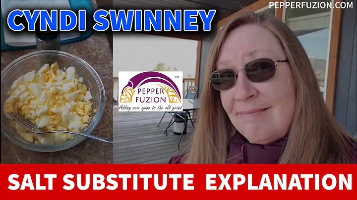 Cyndi Swinney Salt Substitute Explanation || Testi...
