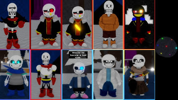 Undertale Merged Multiverse 2 - Sans and Papyrus Aus Remodel + New Souls.