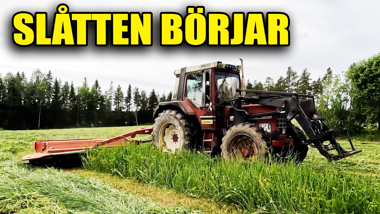 IH844XL - SLÅTTEN BÖRJAR