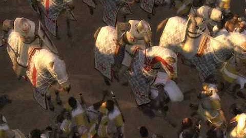 Medieval 2 Total war (SS mod) The crusade video.