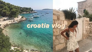 a gals trip to CROATIA // croatia vlog 2019