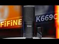 FiFine K669C XLR Condenser Mic Test / Review (vs K669D, AT2020, MXL770, NW700, &amp; more)