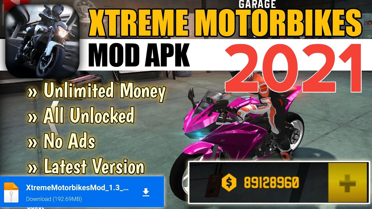 XTREME MOTORBIKES MOD 2021 Unlimited Money Latest Version 1.3  YouTube