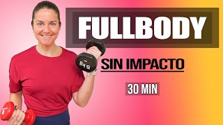 Tonificar Full Body Sin Impacto 🧡🔥💪🏻 30 Min (1Er Trimestre 🤰)