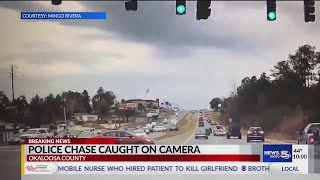 OCSO: Man in stolen truck leads deputies on police chase while officials investigate suspicious fire