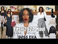 First 2024 fashion haul fashion trends my boss up era zara hm lorvae black owned businesses