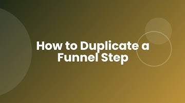 How to Duplicate a Funnel