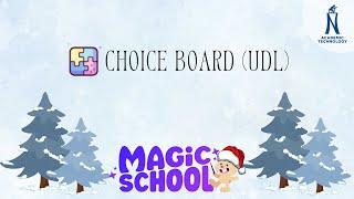 Day 7: Choice Board (UDL)