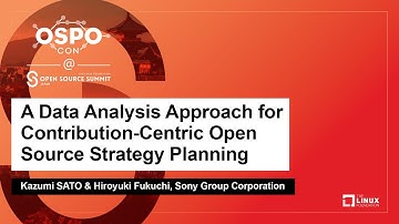 A Data Analysis Approach for Contribution-Centric Open Source Stra... Kazumi SATO & Hiroyuki Fukuchi