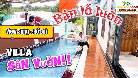 [Đã Bán] Nhà Vườn 365 Bình Chánh | Nhà Vườn Long An đẹp giá rẻ | R0338