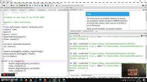 Python Arduino con pyFirmata || Lectura de potenciómetro y Escritura PWM