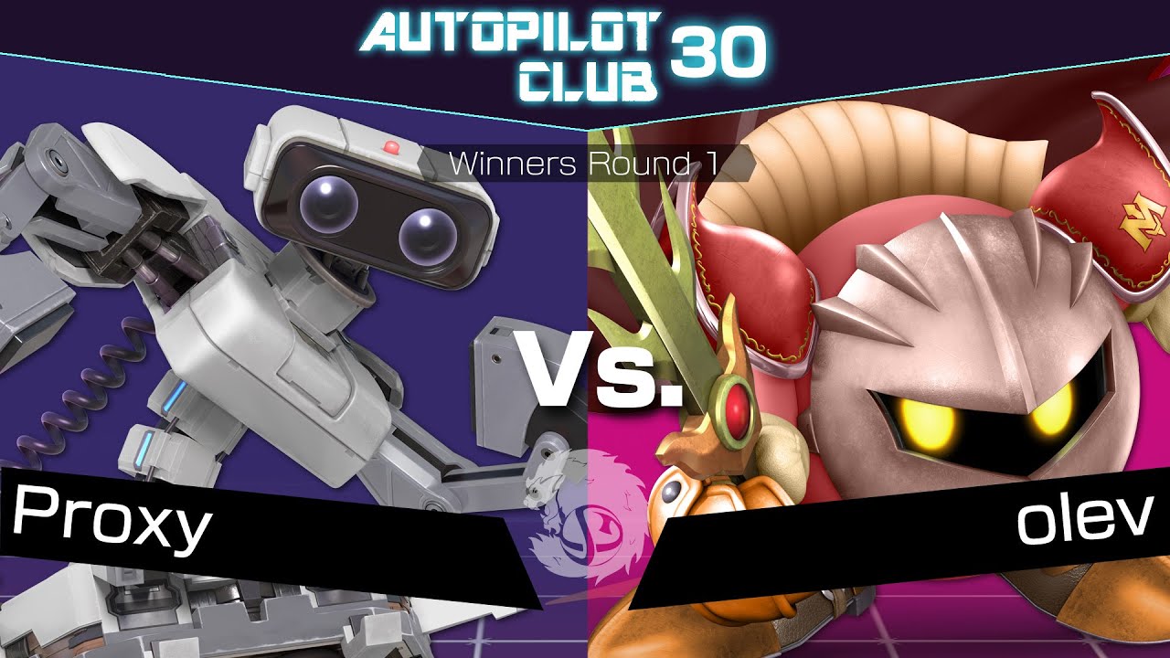 APC30 - Proxy (R.O.B.) vs. olev (Meta Knight) [Winners Round 1]