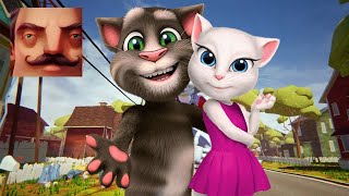 Hello Neighbor - My New Neighbor Baby My Talking Angela Act 3 Gameplay Walkthrough