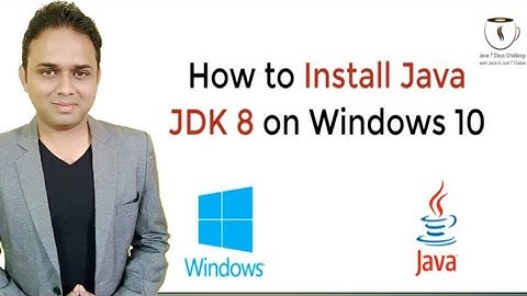 How to install Java jdk 8 for windows 10 | Set Path and Java Home
