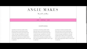 What are WordPress Shorcodes? How to Use WordPress Shortcodes with Angie Makes Themes