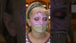 Cupcake Face Paint for Kids! #Shorts