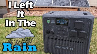 The NEW Bluetti AC240  Rain Tested!  Full InDepth Testing & Review Video