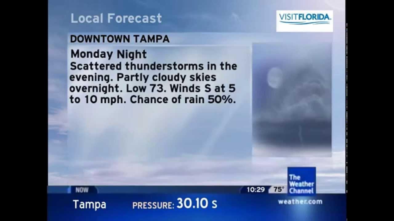 The Weather Channel Local on the 8's Emulation 4/12/15 YouTube
