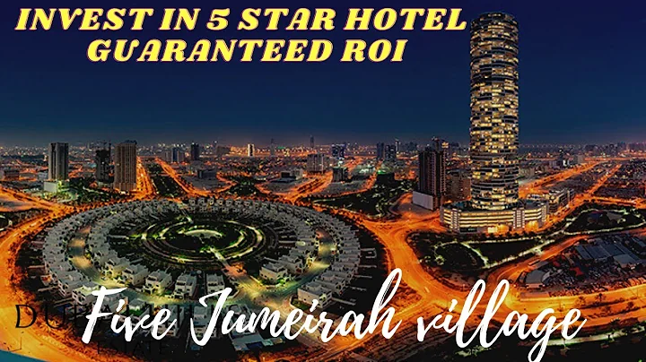 ⭐️ FIVE JUMEIRAH VILLAGE DUBAI Luxury Fully Furnished |  5 Star Hotel